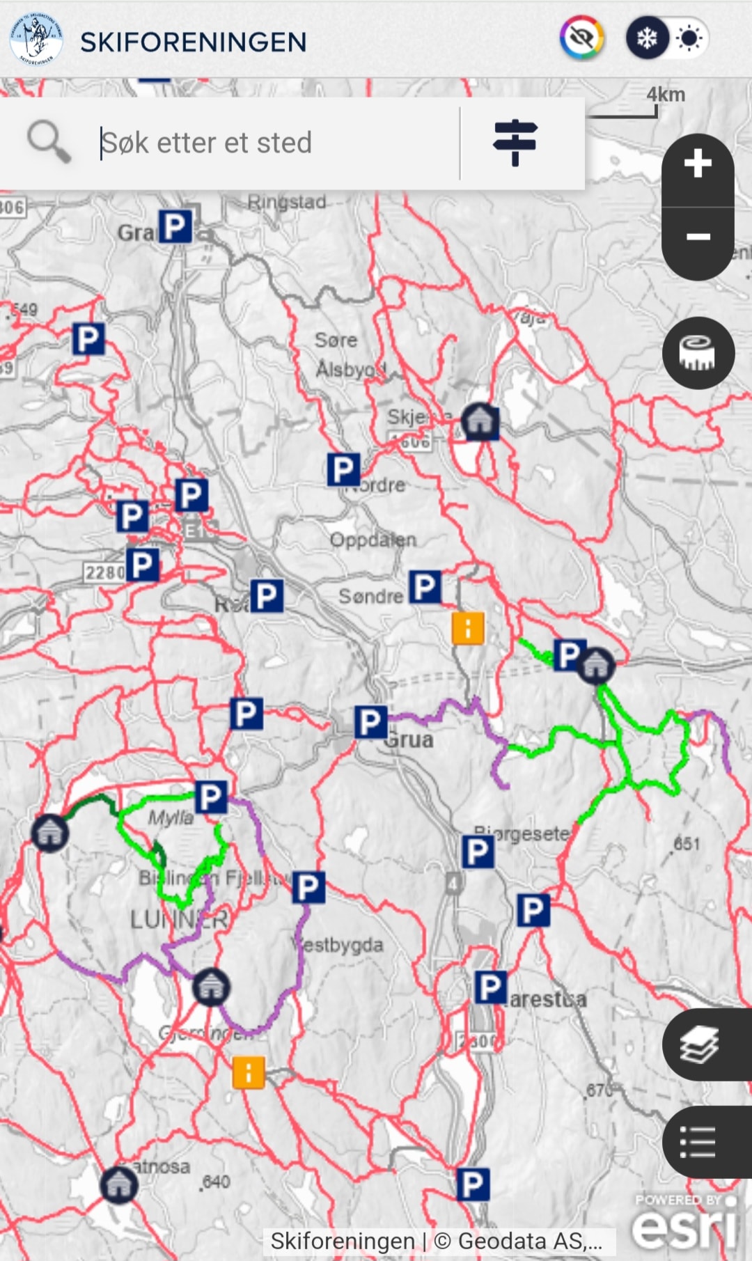 Fremdeles skimuligheter